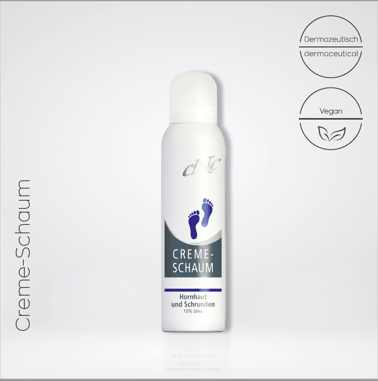 Creme-Schaum Hornhaut und Schrunden, 150 ml