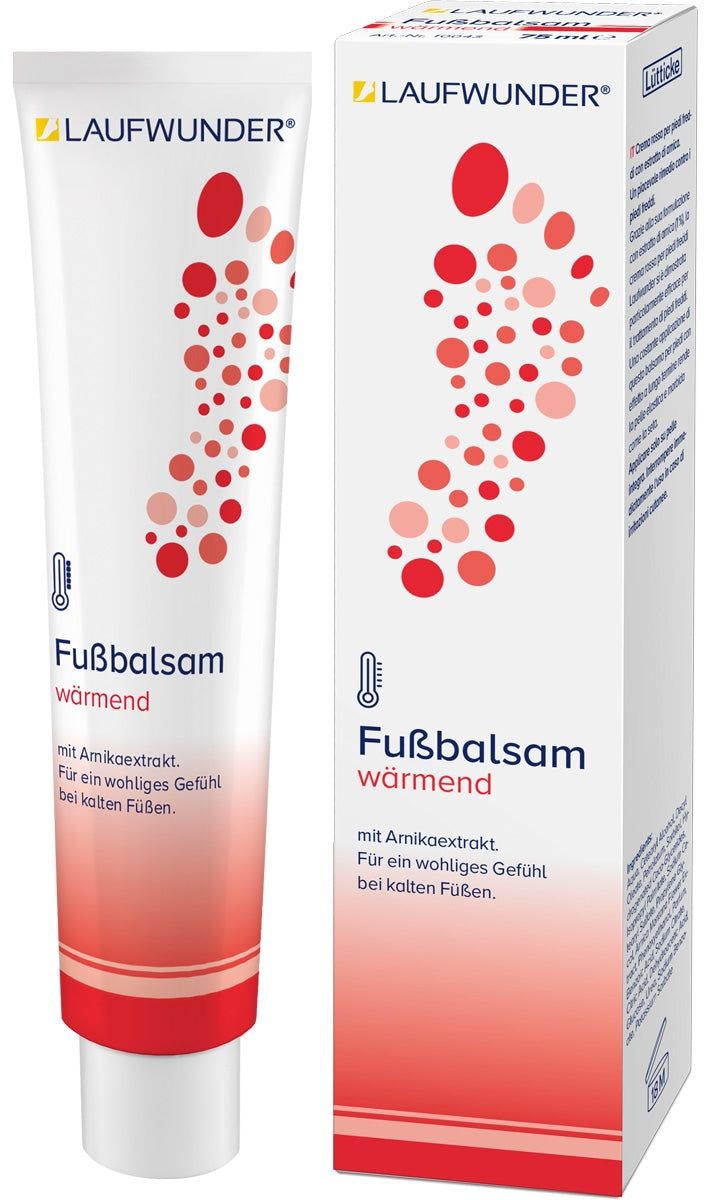 Laufwunder Fußbalsam wärmend, 75 ml