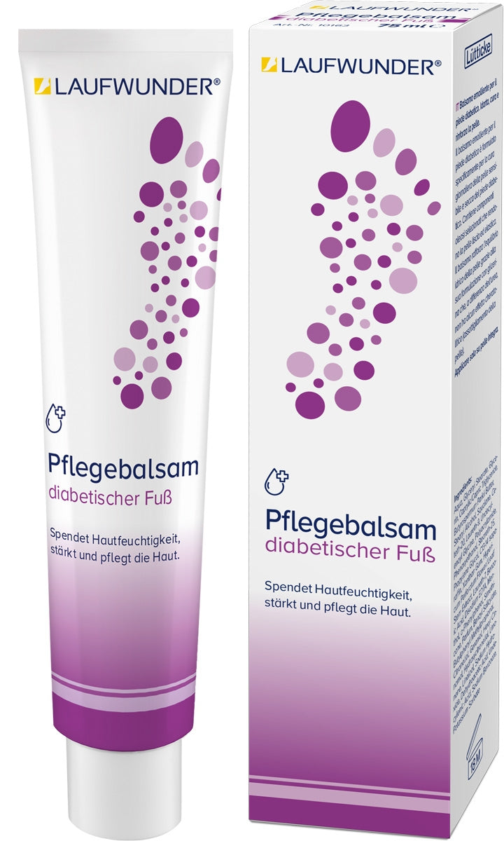 Laufwunder Pflegebalsam für den diabetischen Fuß, 75 ml